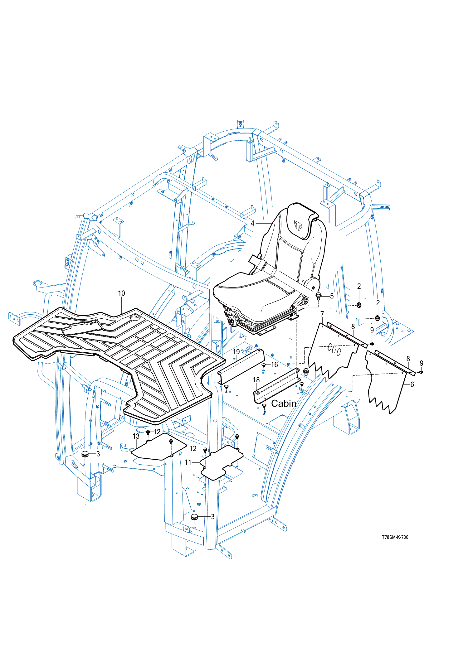 706 - SEAT & MAT