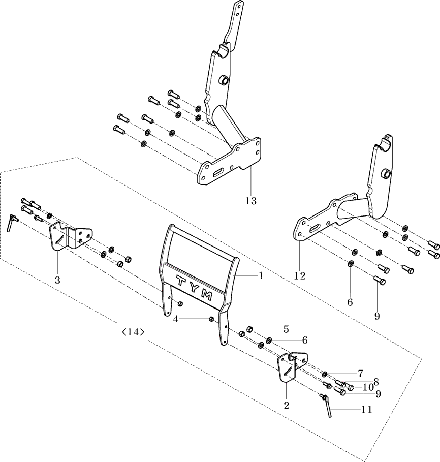 003-2 - MOUNTING FRAME ASSEMBLY (2023.06.01~)