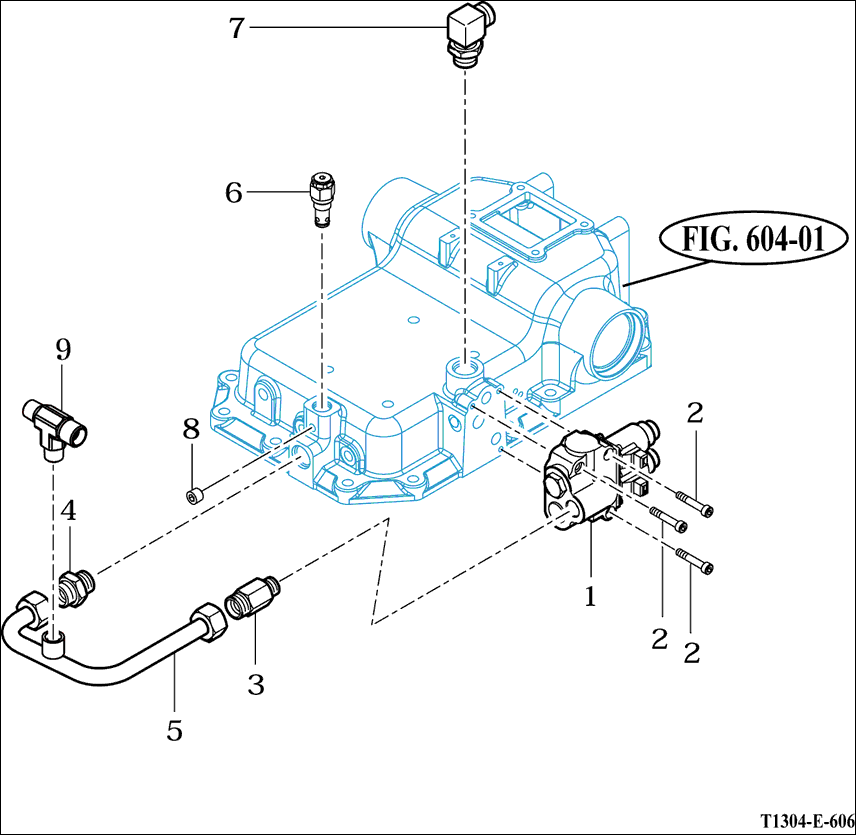 606 - MAIN CONTROL VALVE SUB