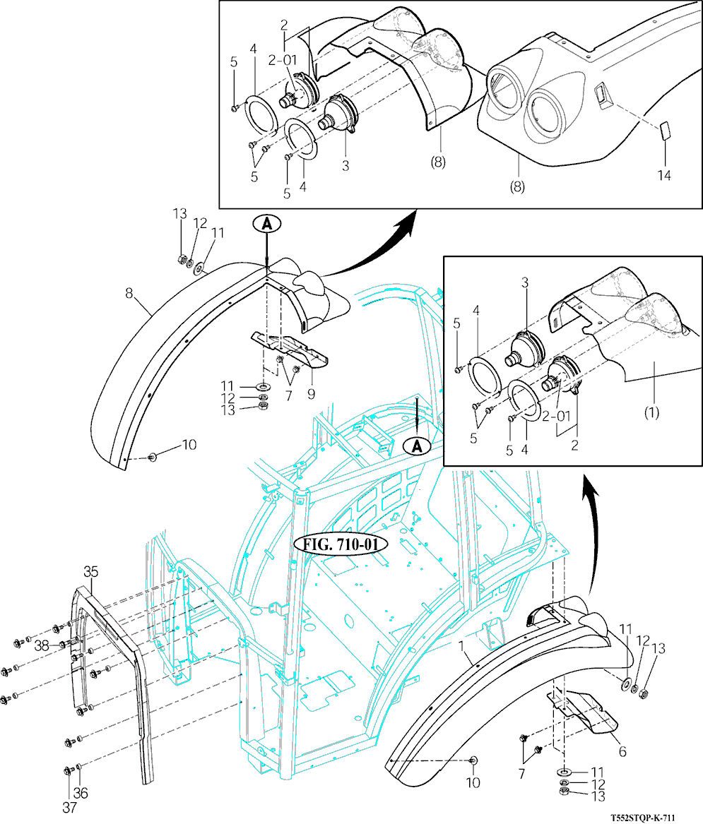 711 - SUB-FENDERS AND COVERS