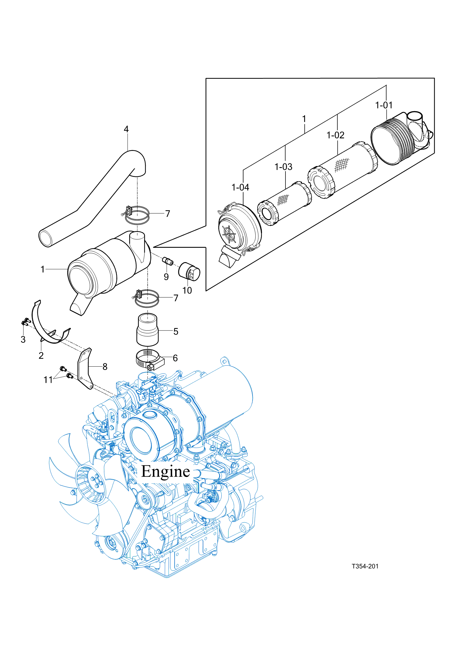 201 - AIR CLEANER