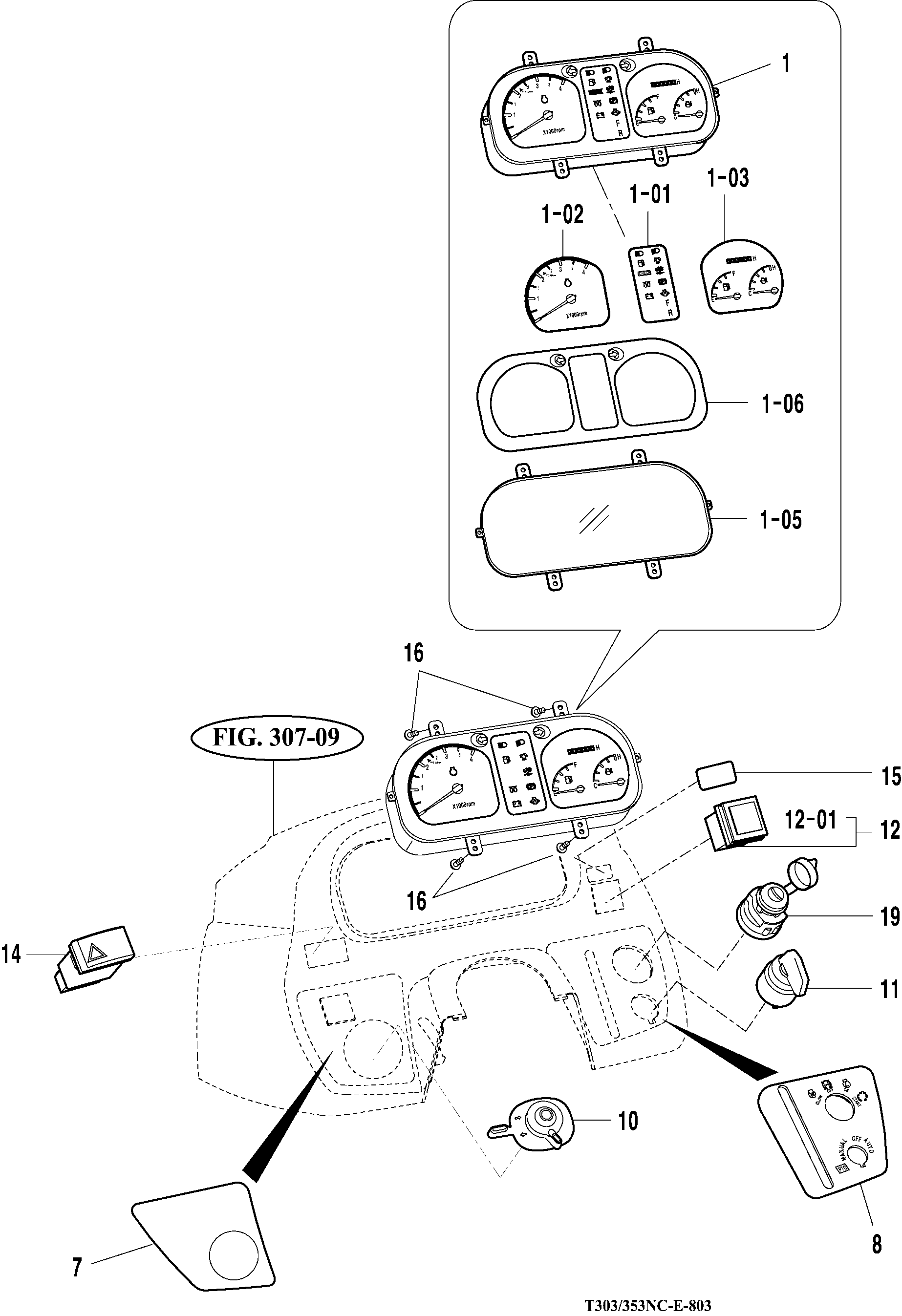 803 - INSTRUMENT PANEL