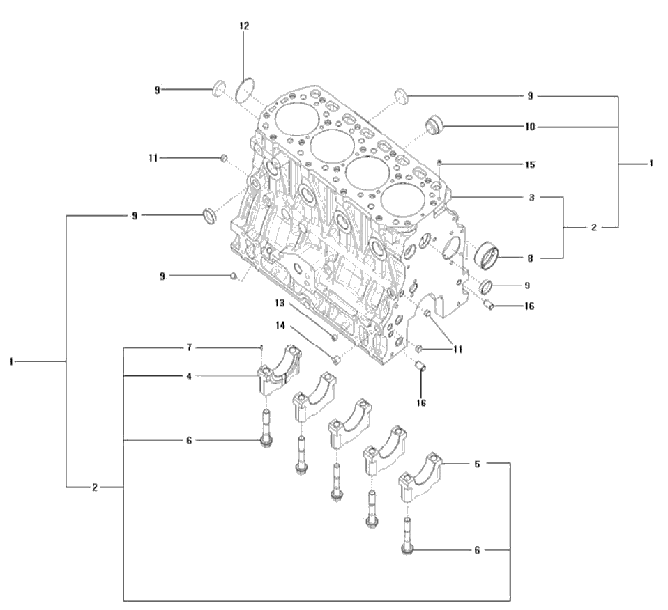 101 - CYLINDER BLOCK