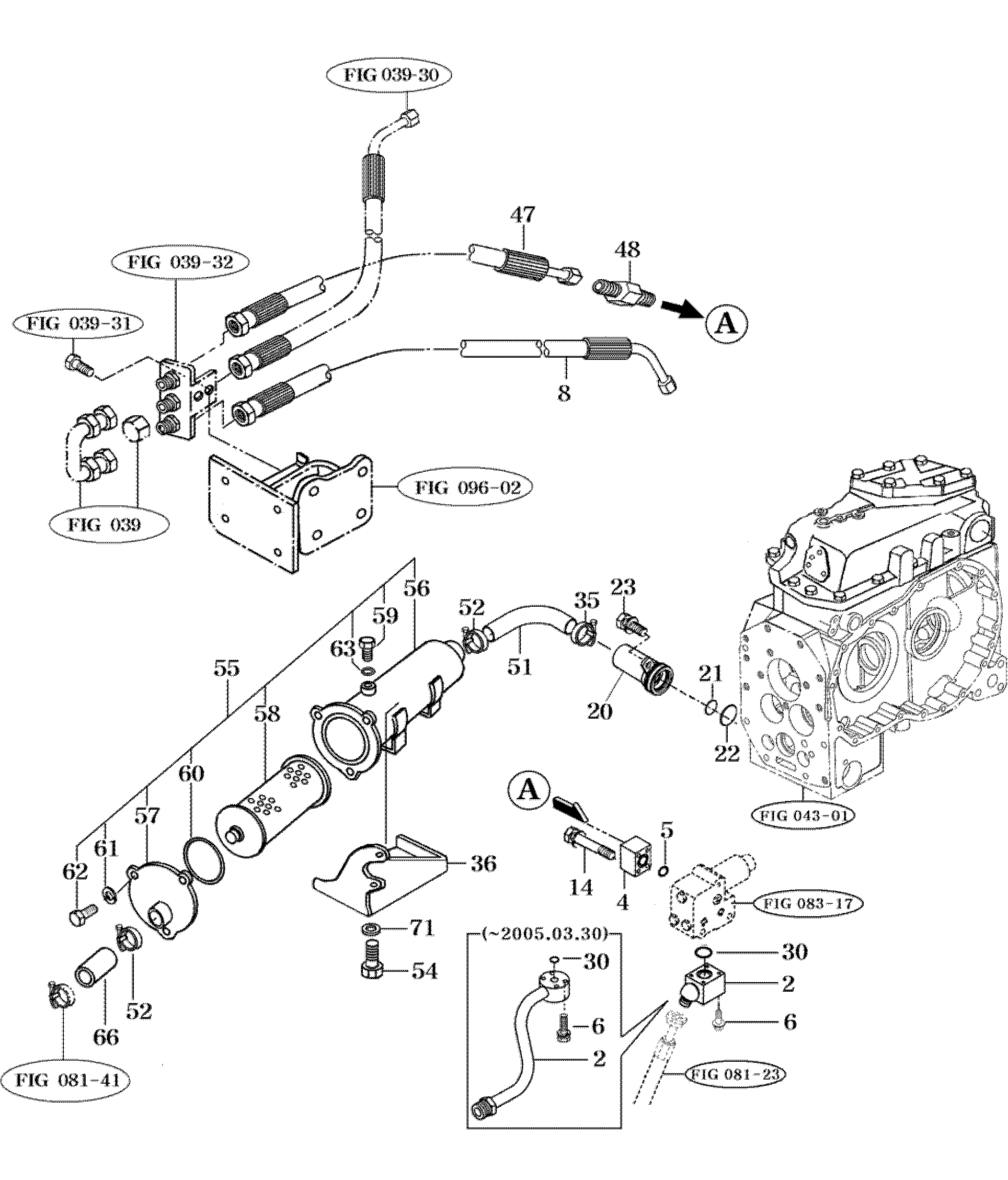 082A - HYDRAULIC PIPE (2)-DRUM TYPE