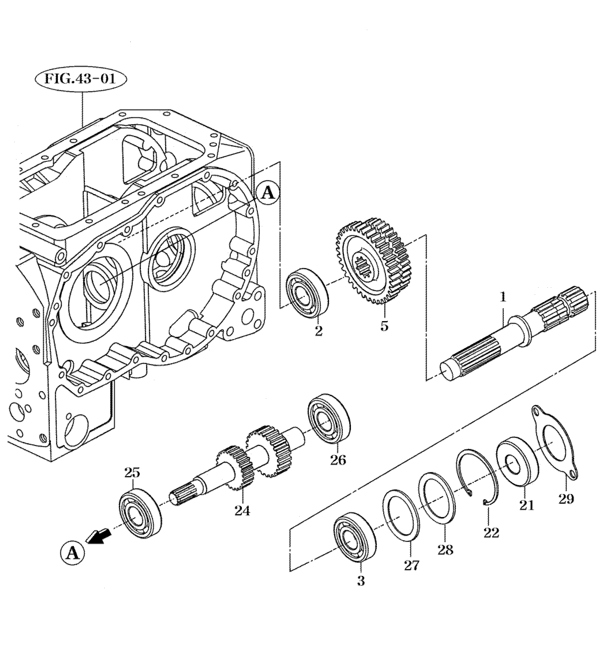 051 - P.T.O CHANGE GEARS-2 SPEED