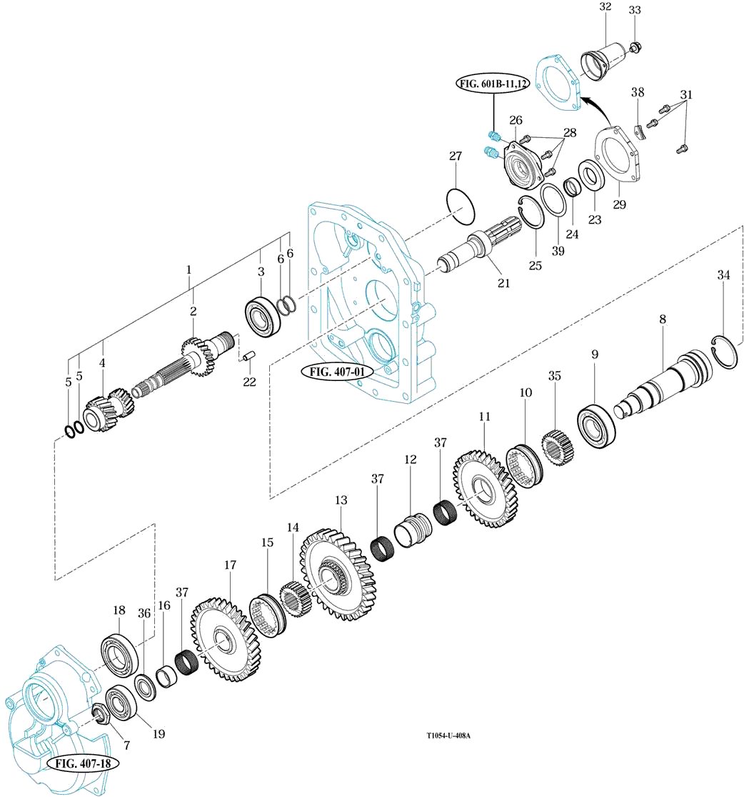 408 - SHAFT, PTO 408 - SHAFT, PTO