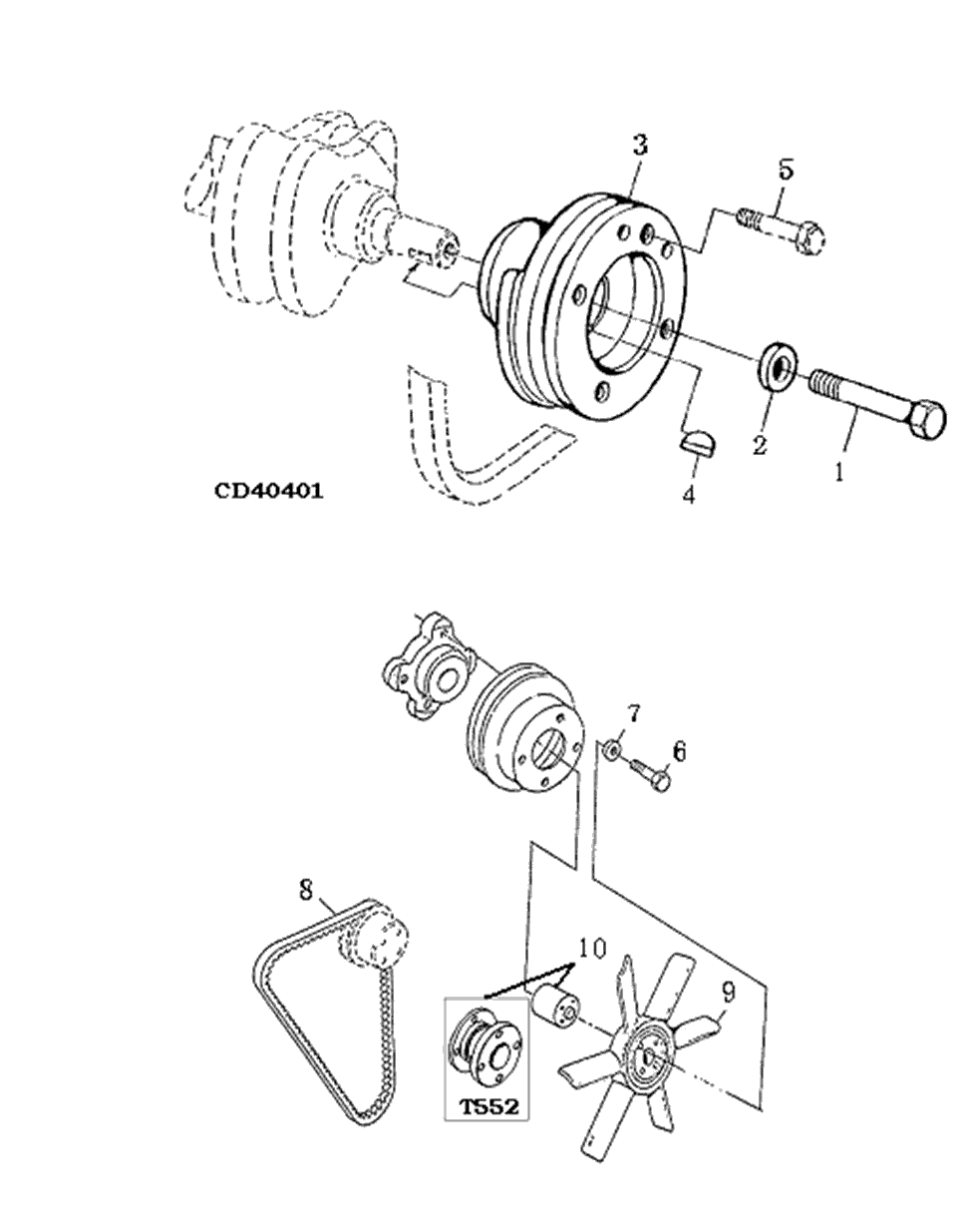E15 - CRANKSHAFT PULLEY