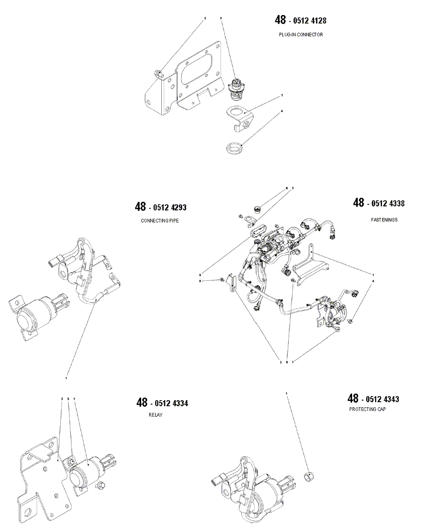 48-2 - 0512 4128, 0512 4293, 0512 4334, 0512 4338, 0512 4343