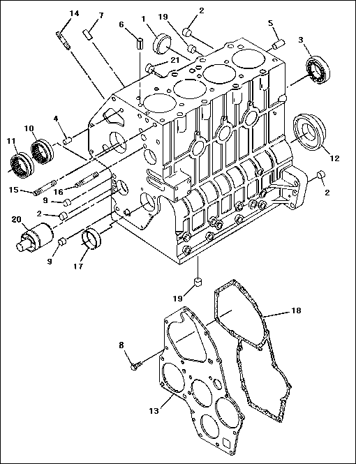 101 - CYLINDER BLOCK GROUP