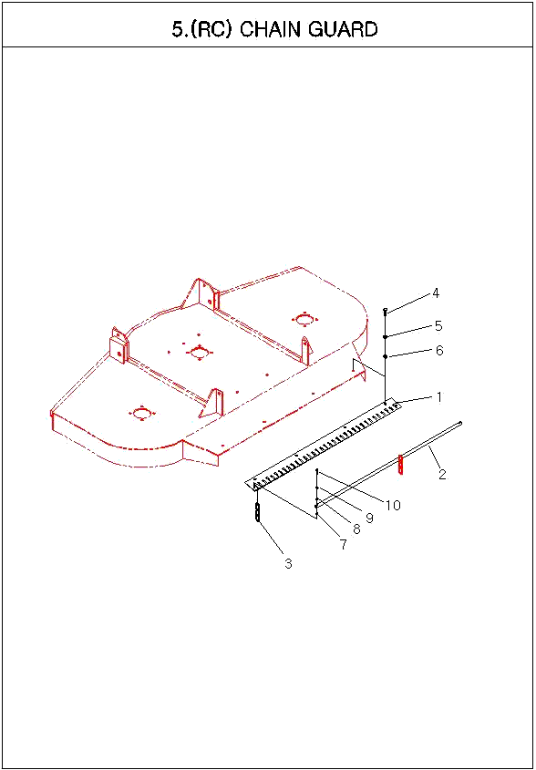 050 - TMF-RC CHAIN GUARD