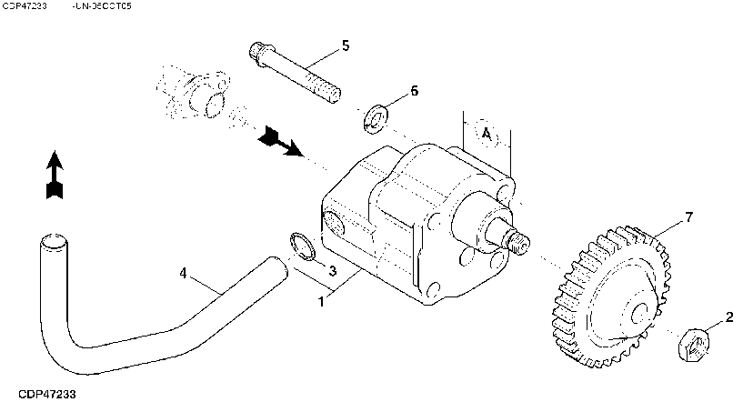 112 - OIL PUMP AND SPUR GEAR DRIVE
