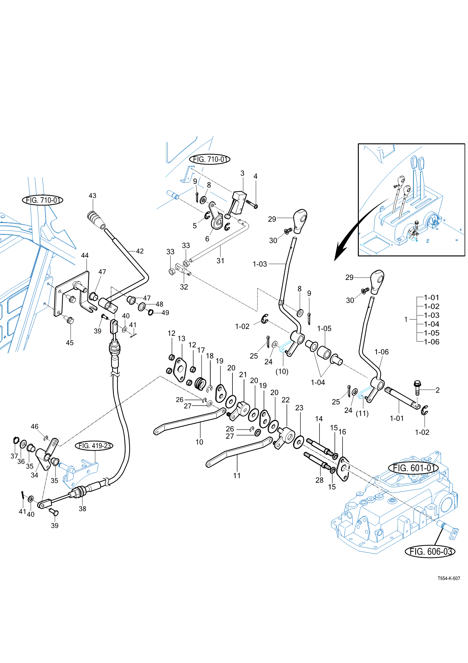 607 - POSITION & DRAFT LEVER (2020-12-04 ~)