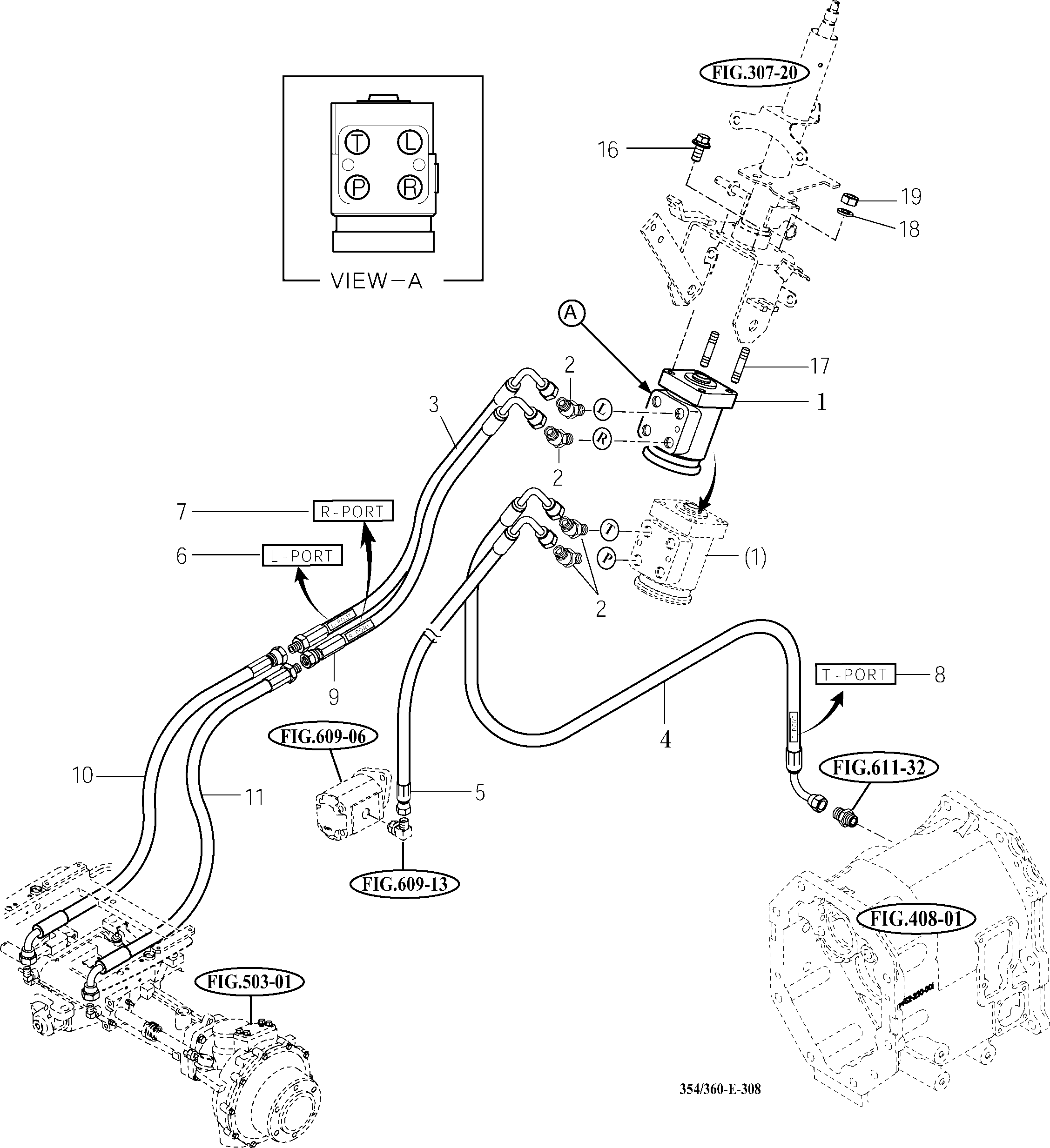 308 - POWER STEERING VALVE