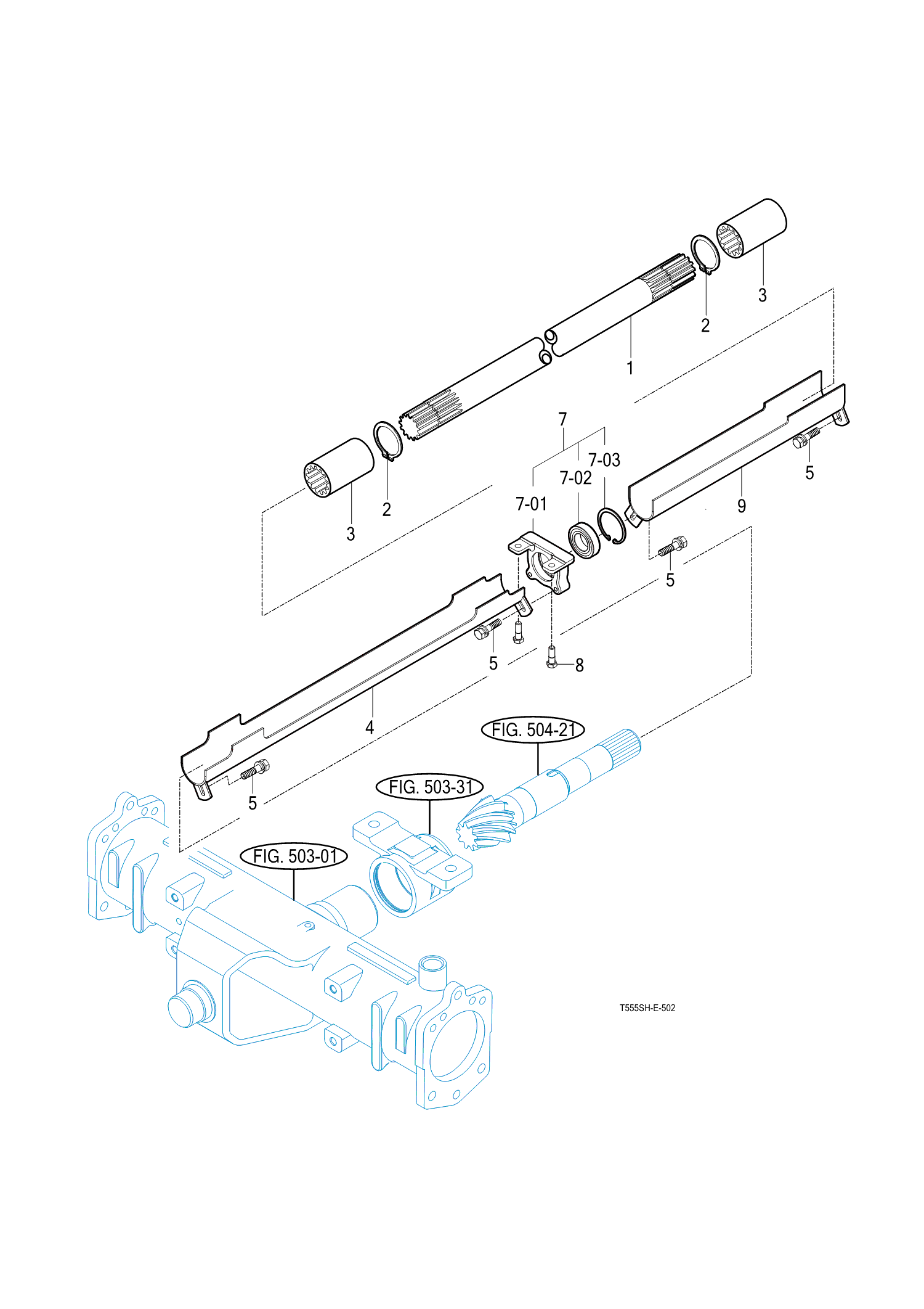 502 - FRONT DRIVE SHAFT (2023-05-01 ~)