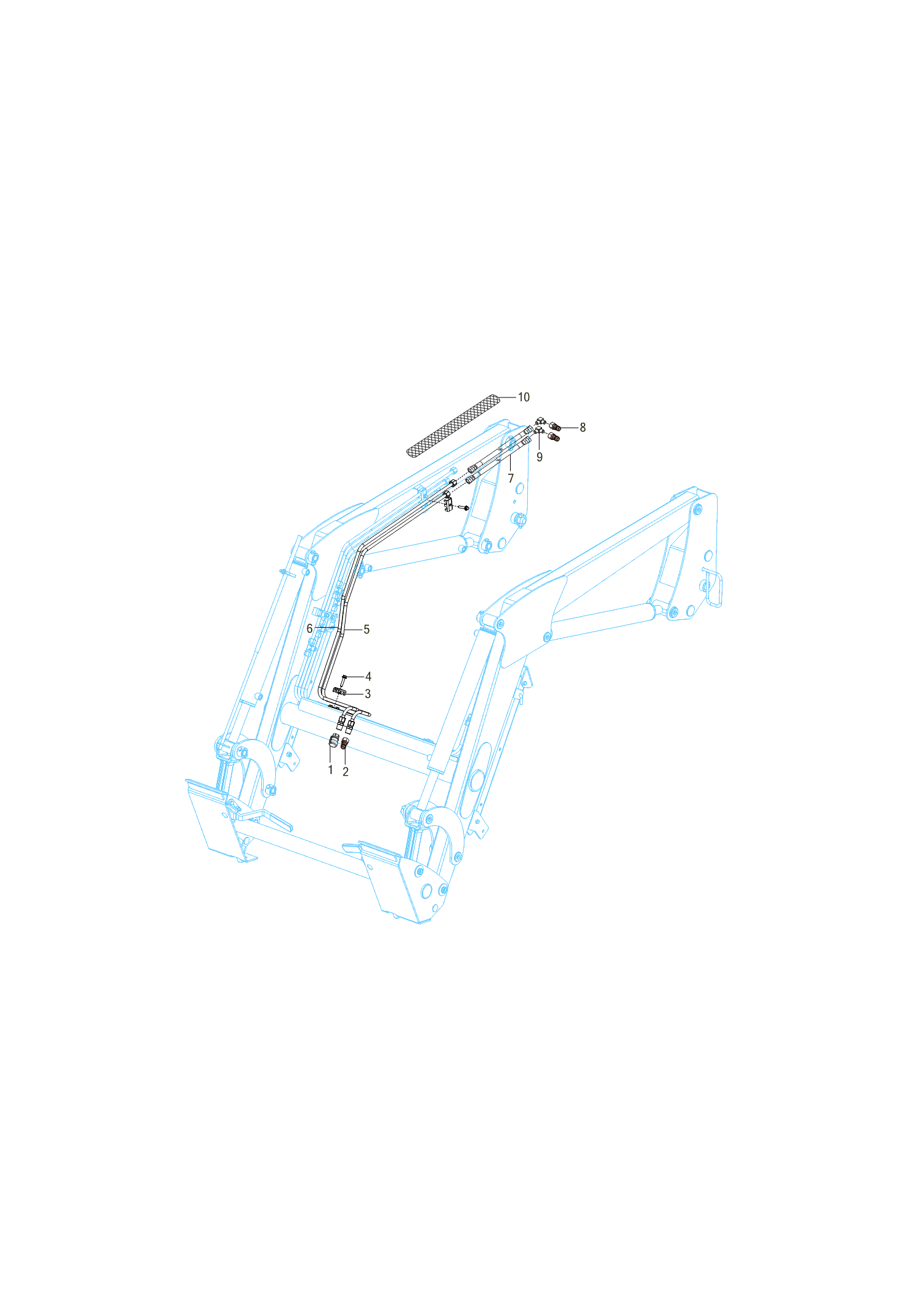 009 - 3RD FUNCTION PIPE KIT 009 - 3RD FUNCTION PIPE KIT