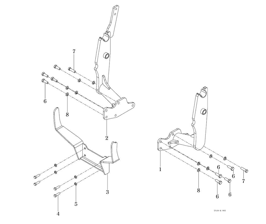 003 - MOUNTING FRAME ASS'Y