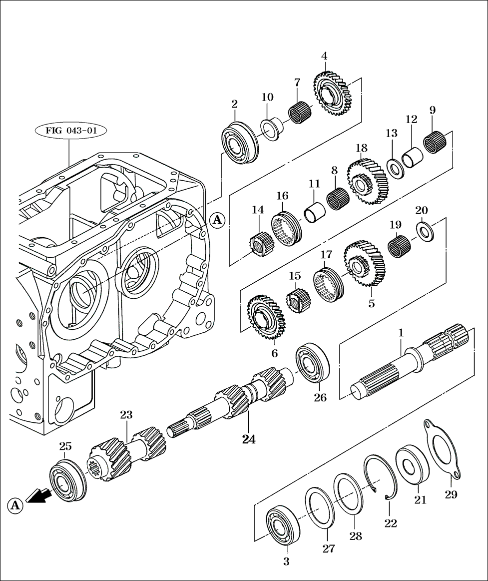 051 - PTO CHANGE GEAR