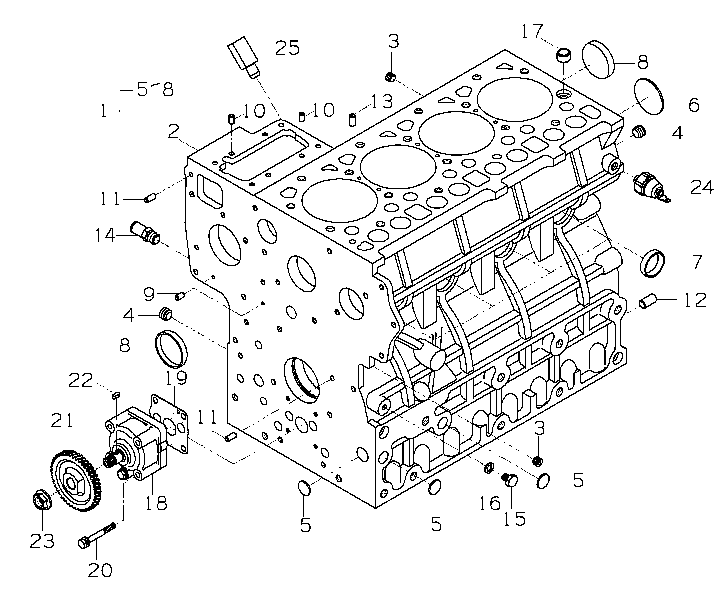 101 - CYLINDER BLOCK GROUP