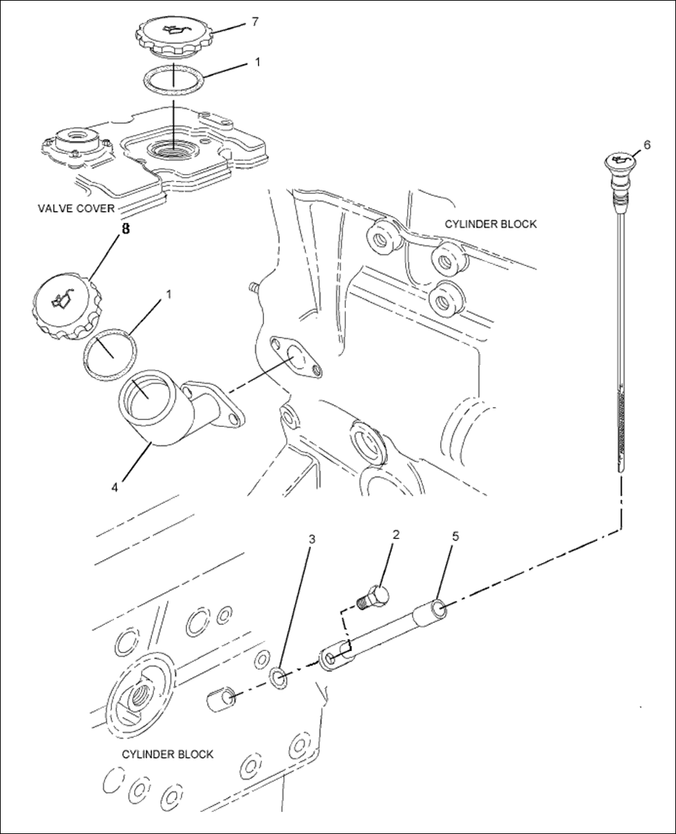126 - FILLER GROUP-ENGINE OIL