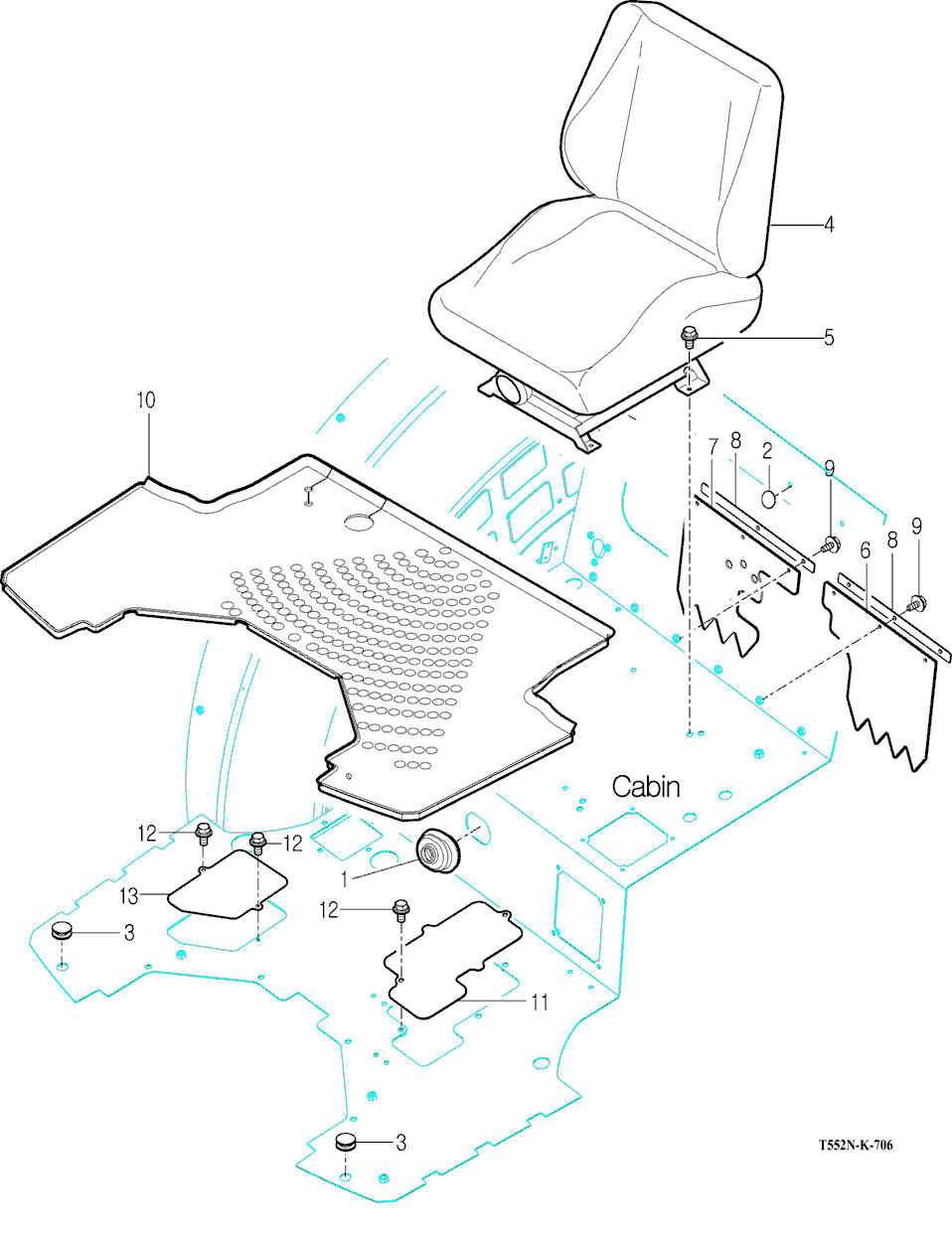 706 - SEATS & MATS