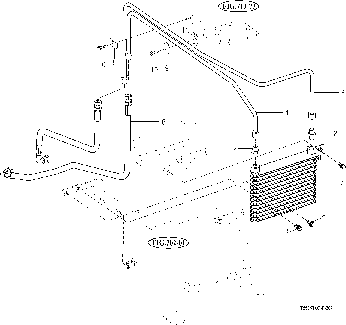 207 - OIL COOLER