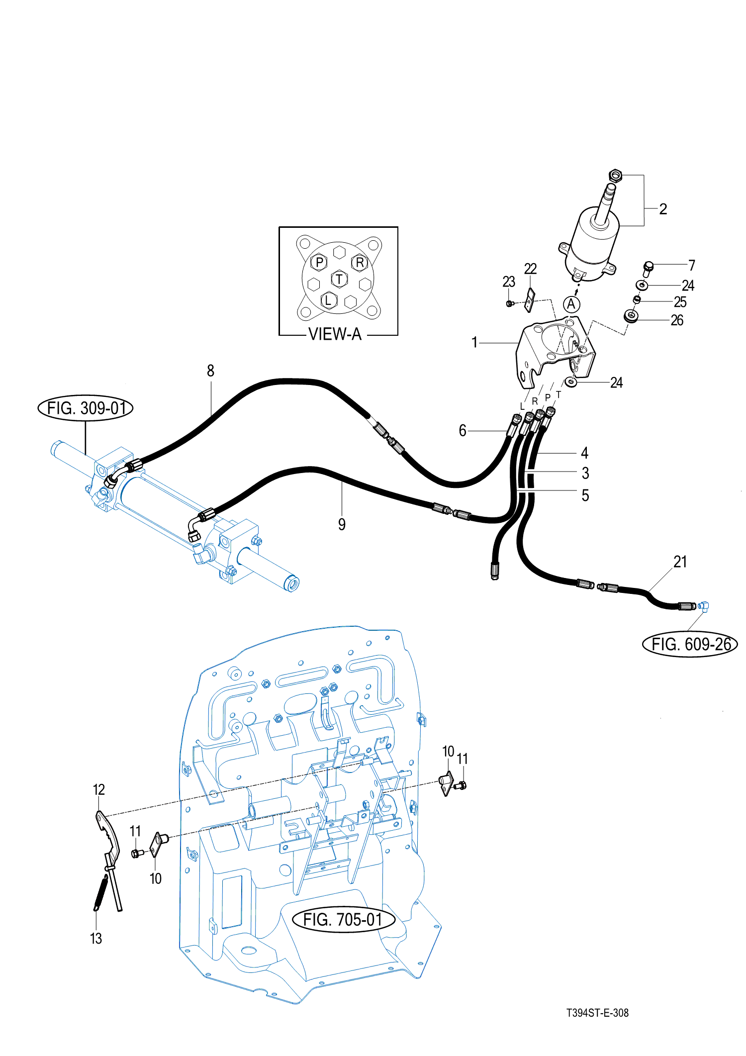 308 - STEERING VALVE & PARKING