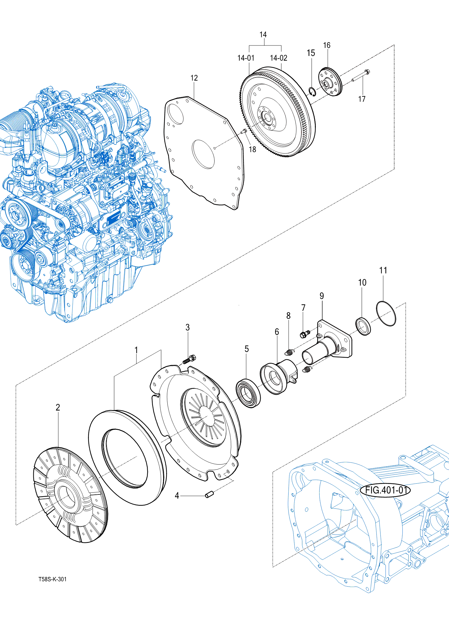 301 - CLUTCH 301 - CLUTCH