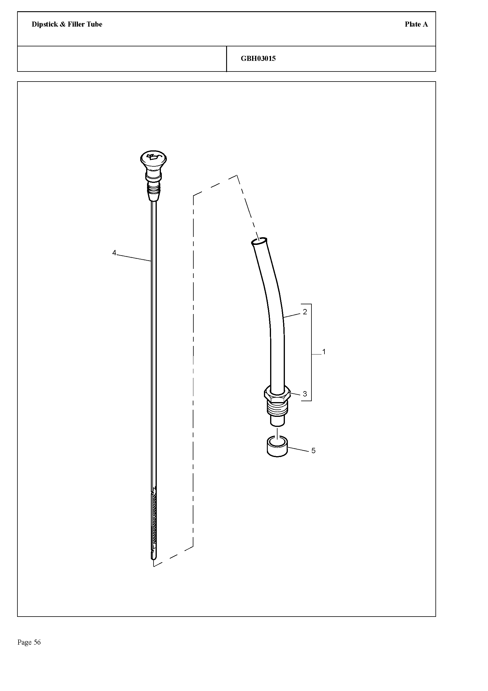 120 - DIPSTICK & FILLER TUBE