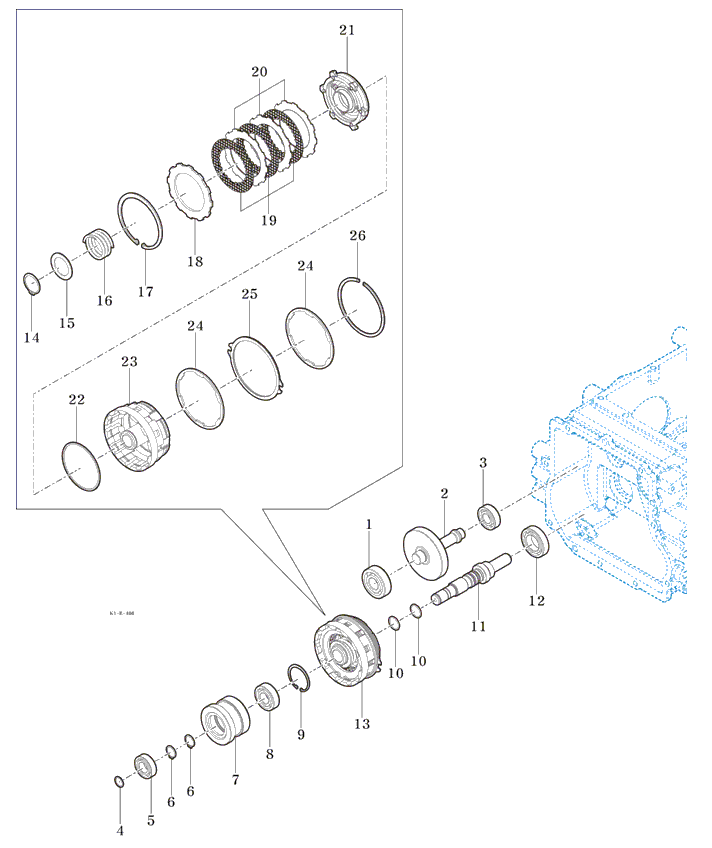 406 - P.T.O DRIVE SHAFT