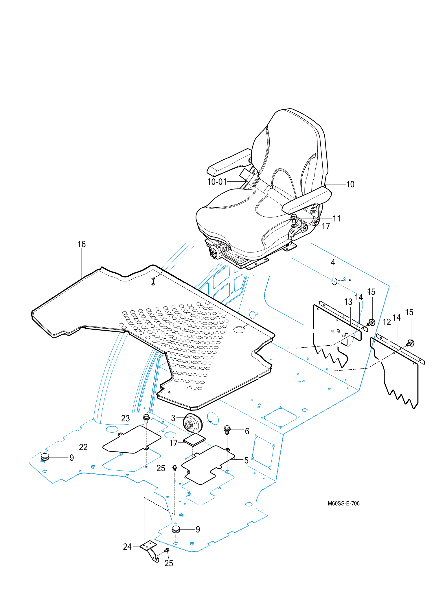 706 - SEAT & MAT