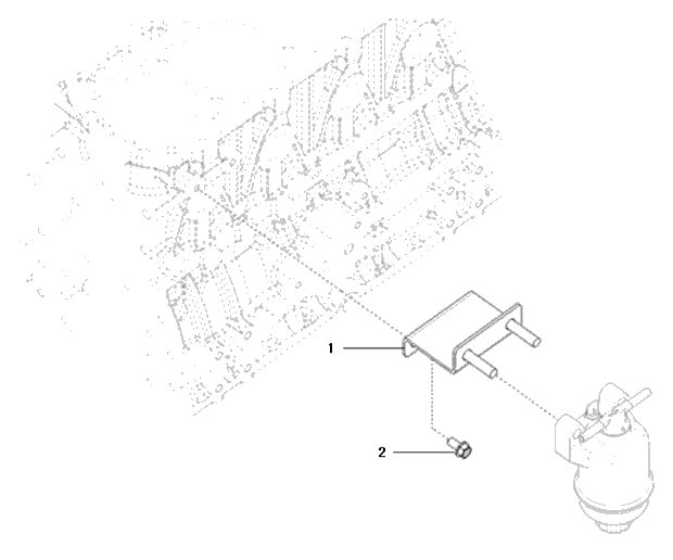 135 - FUEL FILTER BRACKET ASS'Y (2022-01-01 ~)