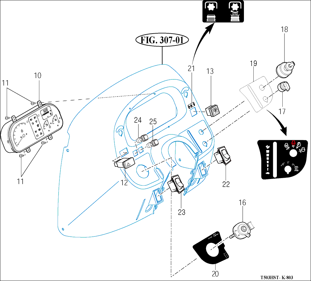 803 - INSTRUMENT PANEL