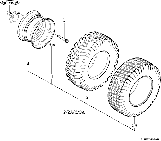 308 - FRONT WHEEL