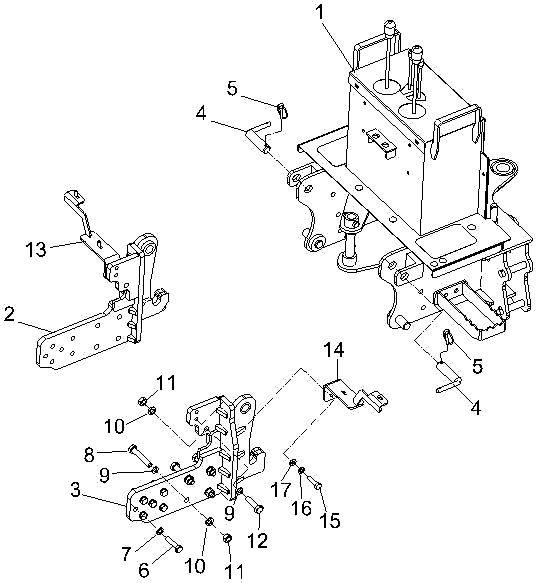 101 - MOUNTING BRACKET