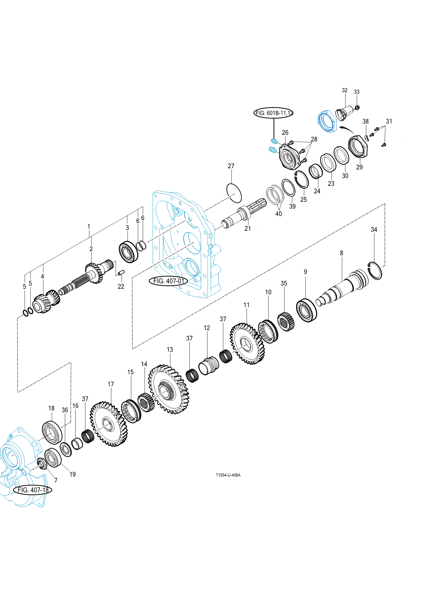 408 - SHAFT, PTO (2023-01-01 ~)