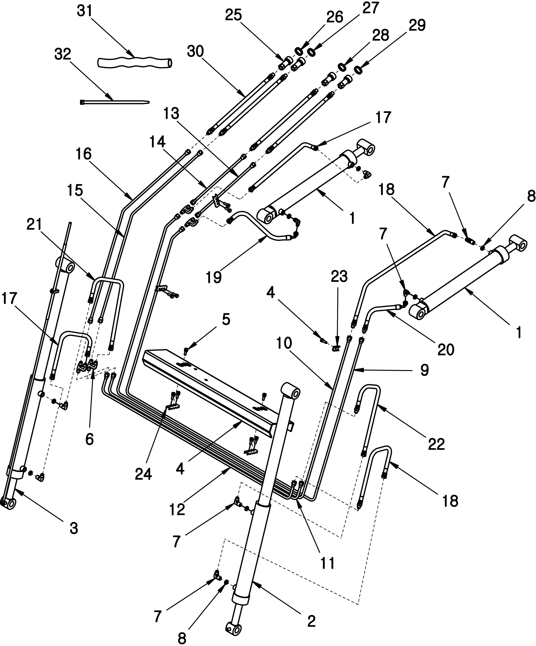 040 - BOOM-HYDRAULICS