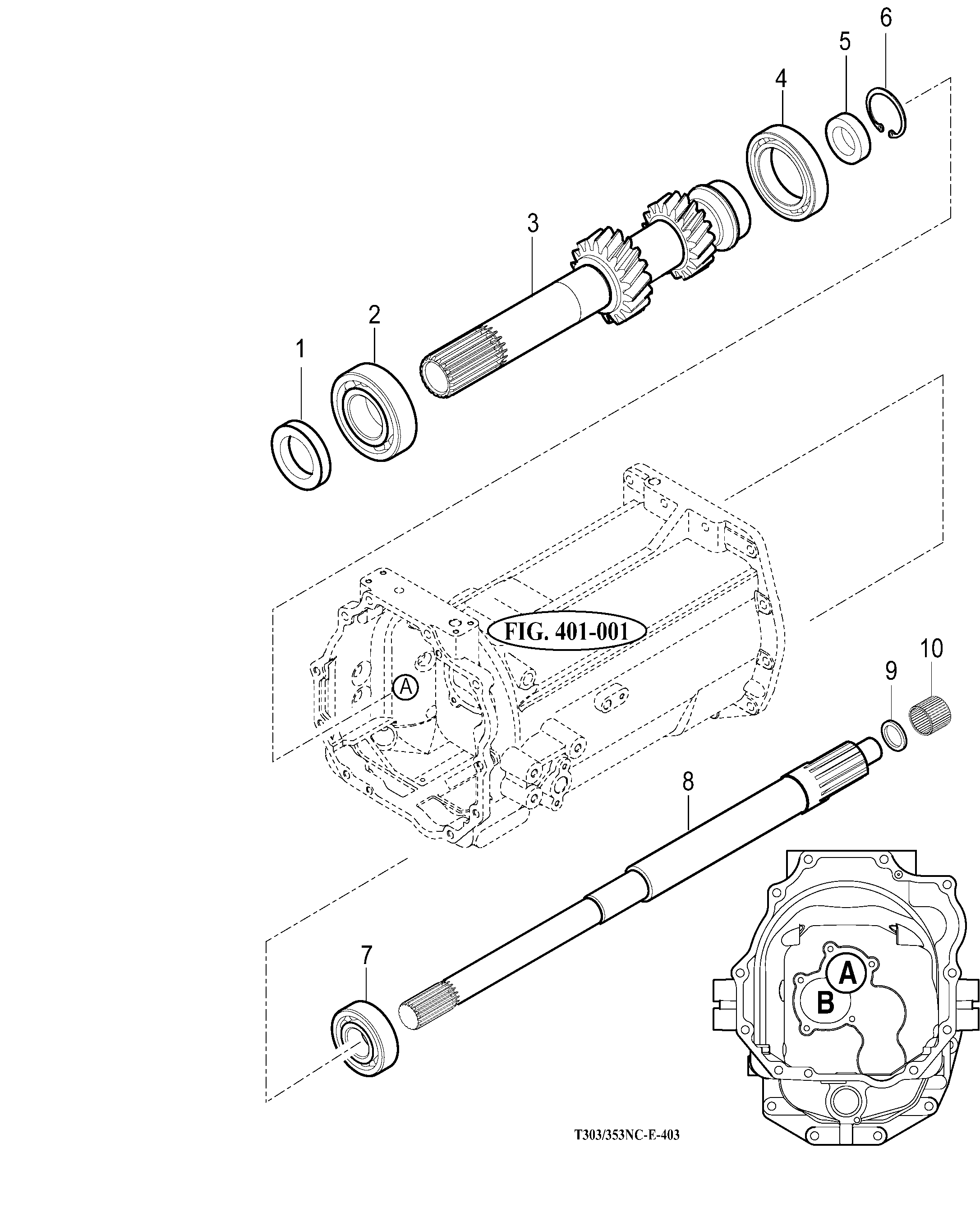 403 - INPUT GEAR