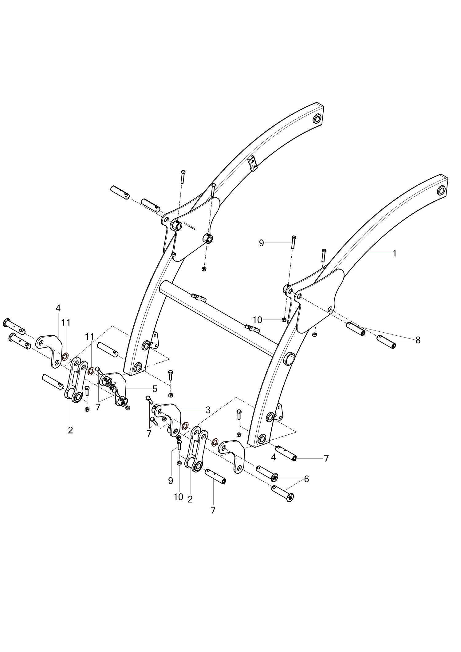 004 - BOOM ASSEMBLY 004 - BOOM ASSEMBLY