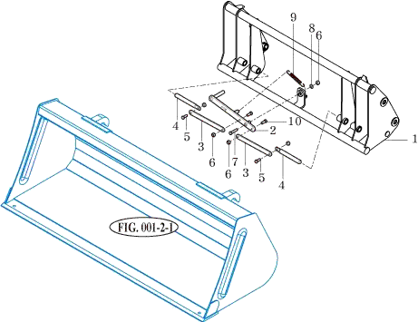 002 - QUICK ATTACHMENT ASSEMBLY