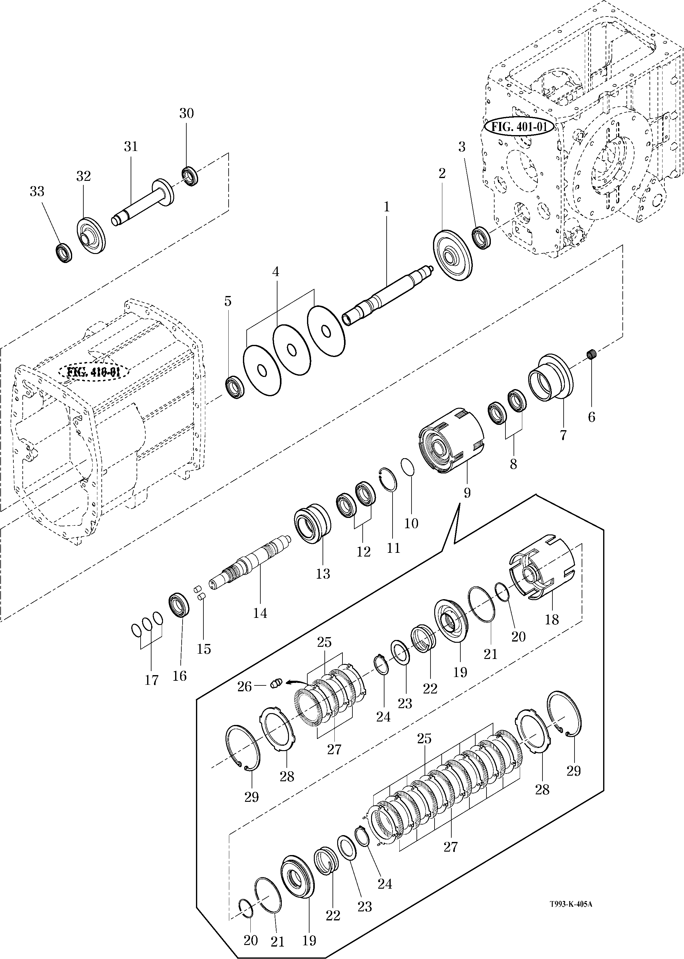 405A - QUICK DRIVE GEARS ( OPTION :AQ)