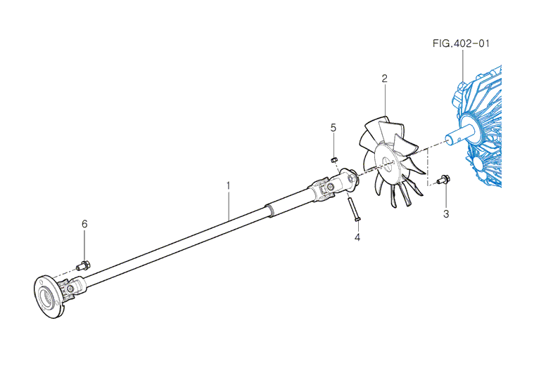 401 - INPUT SHAFT