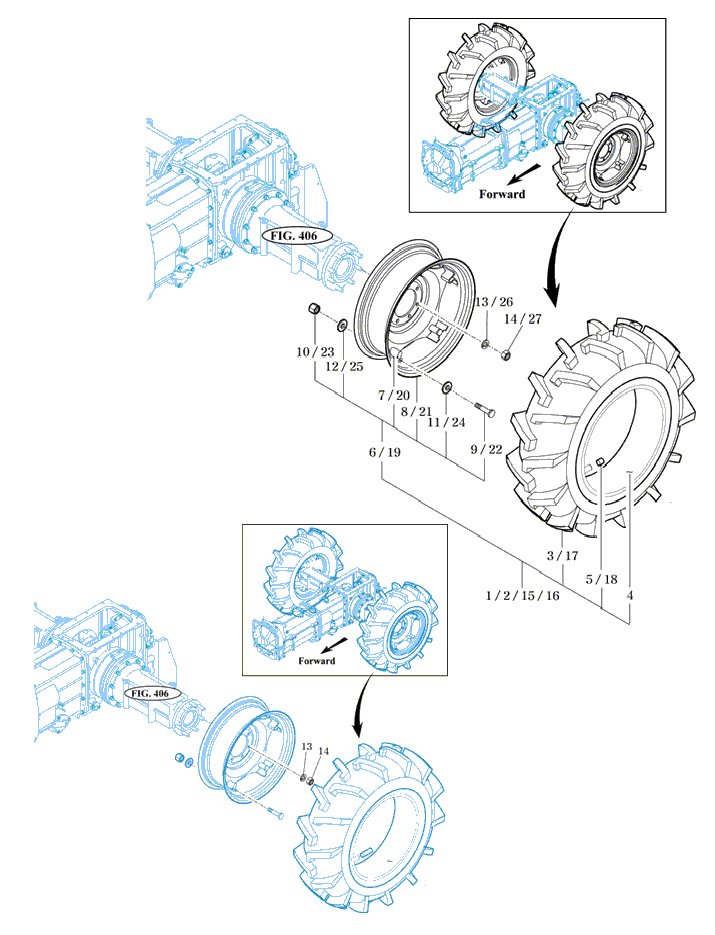305 - REAR WHEEL