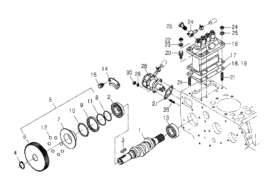 112 - FUEL CAMSHAFT GROUP