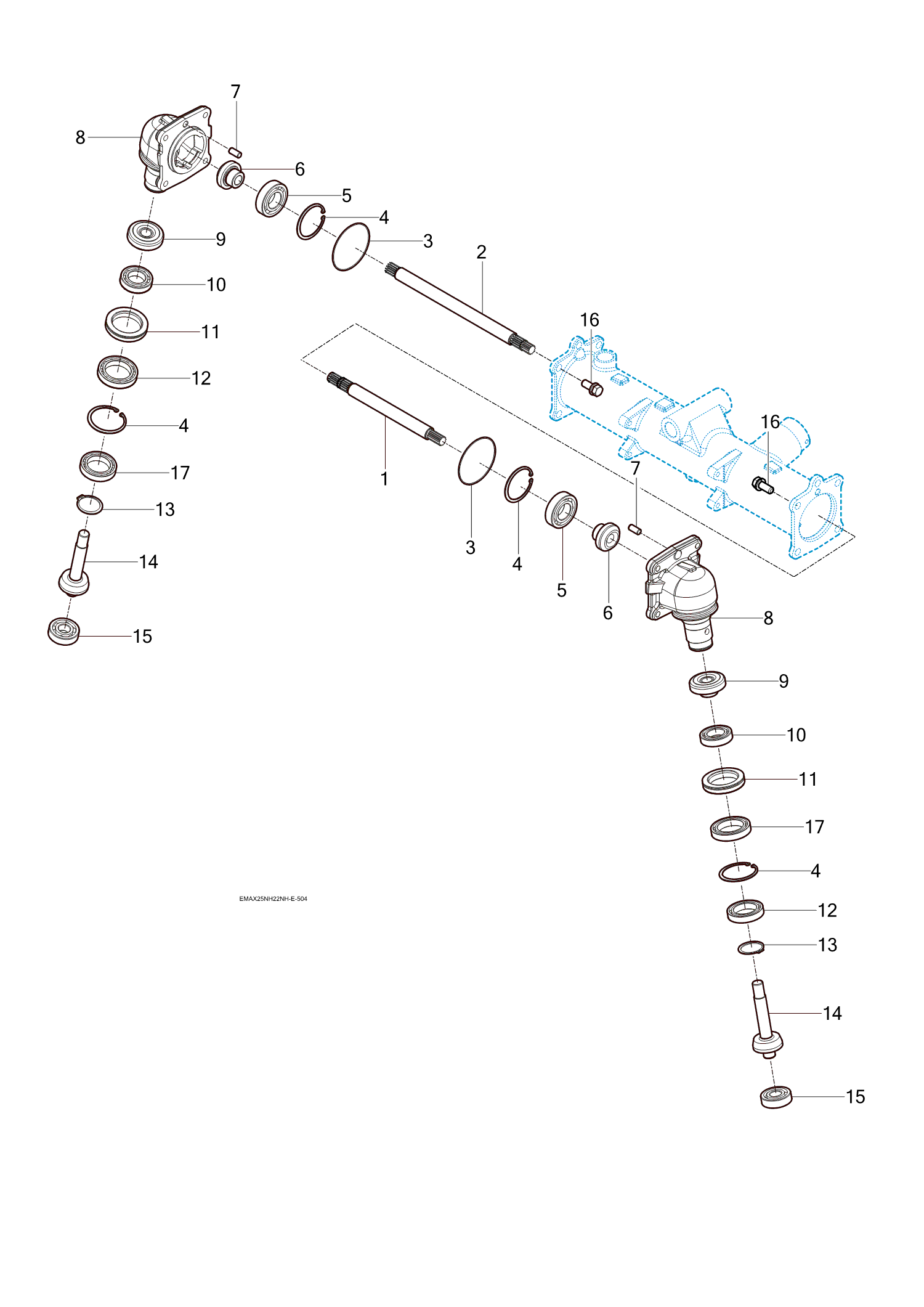 504 - FRONT GEAR CASE (1)