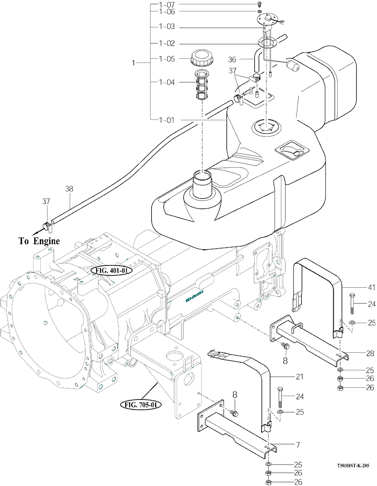 205 - FUEL TANK