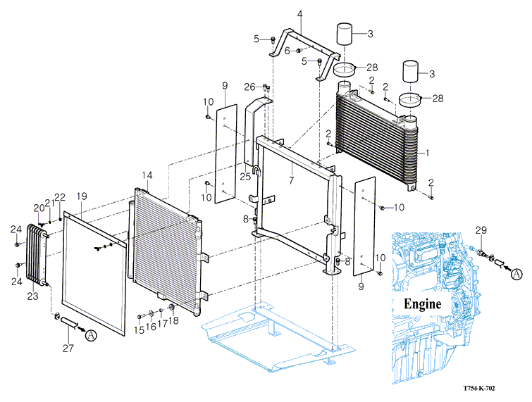 702 - FRONT FRAME