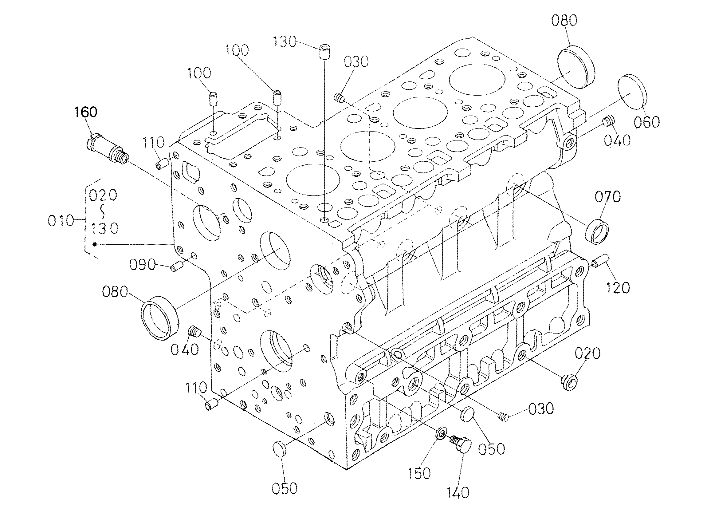 001 - CRANK CASE