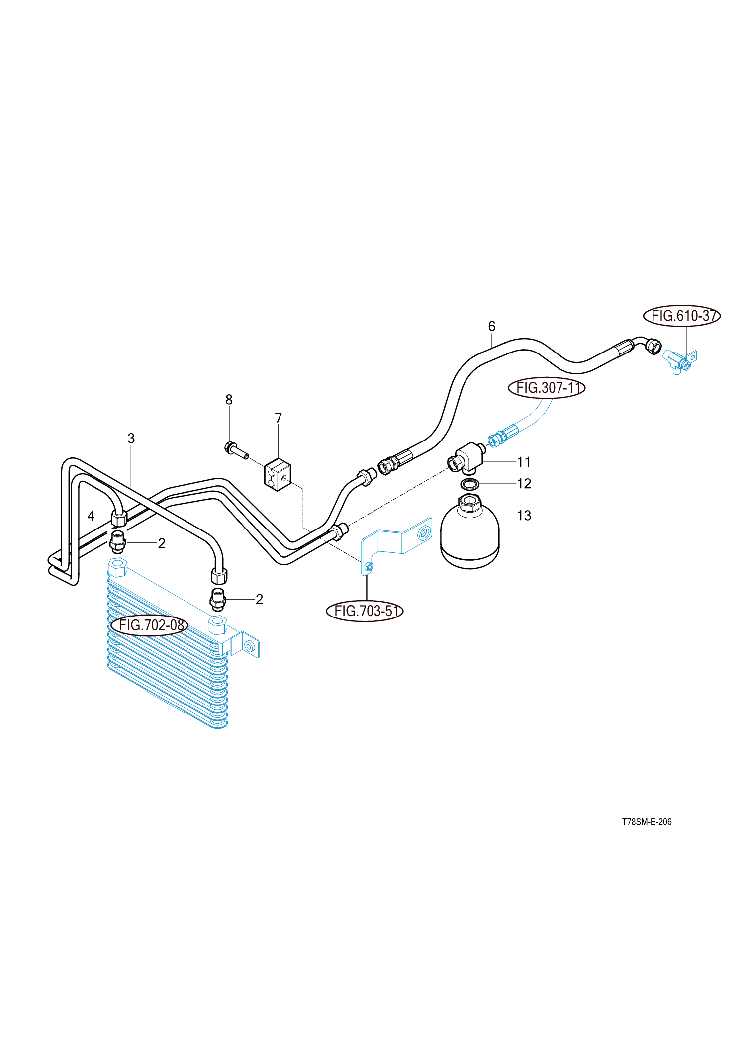 206 - OIL COOLER