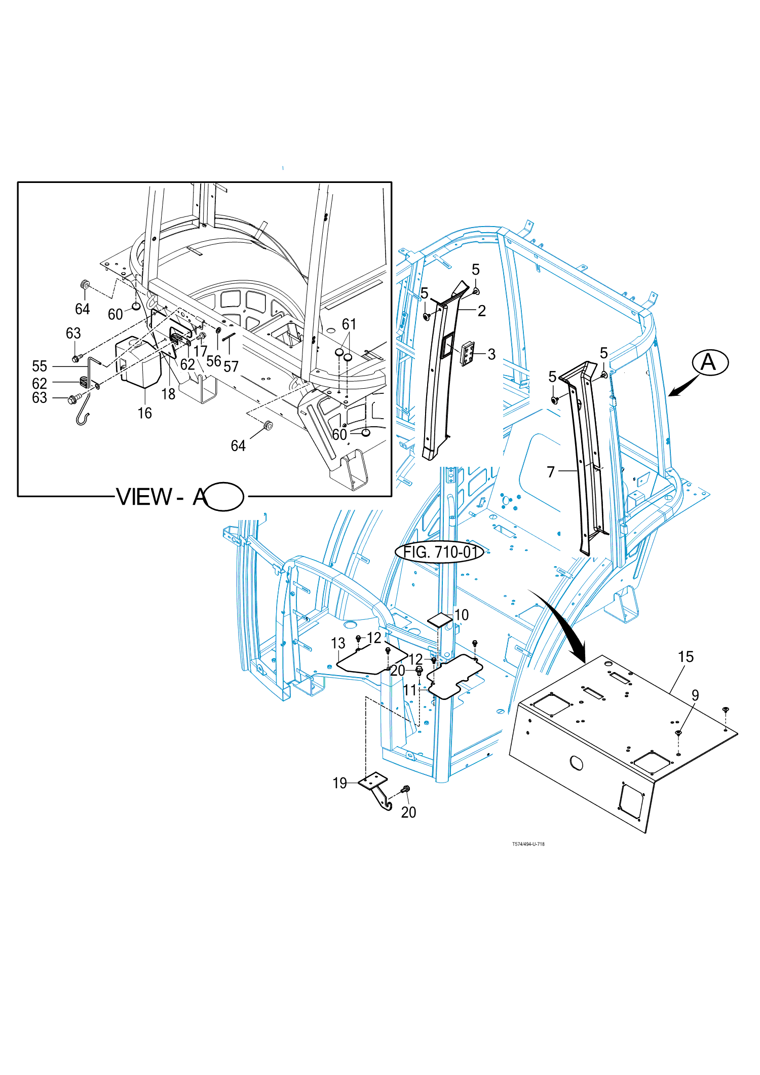 718 - CABIN INTERIOR