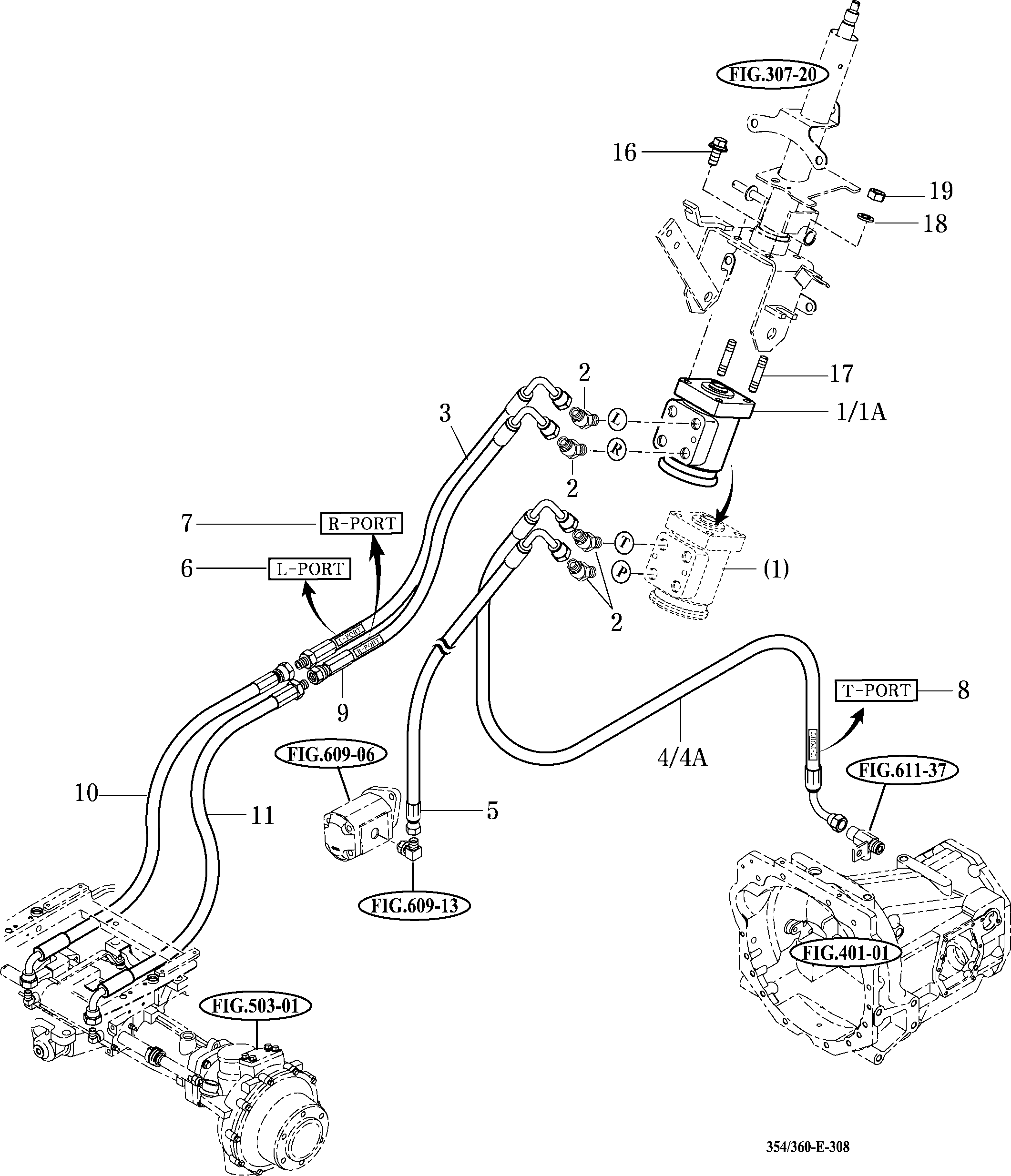 308 - POWER STEERING VALVE